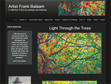 Tablet Screenshot of frankbalaam.com